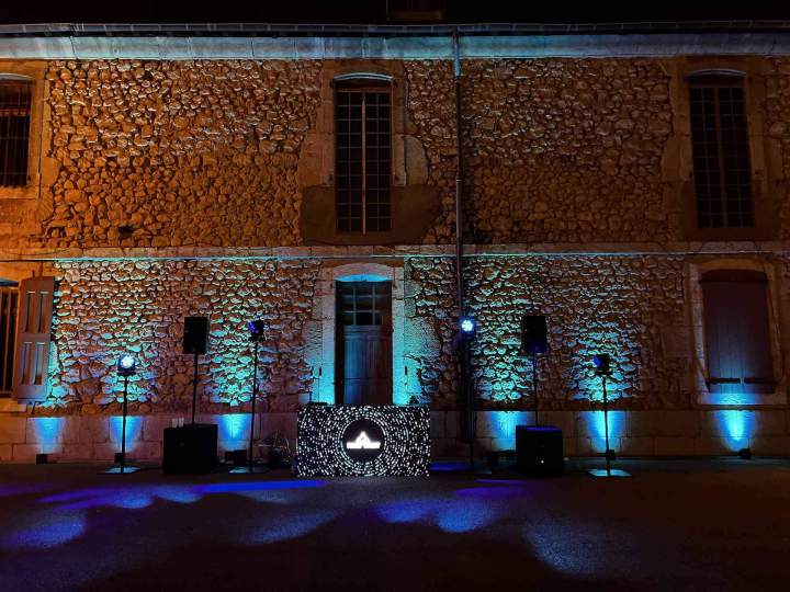 Sonorisation et éclairage pour un événement en extérieur Grenoble