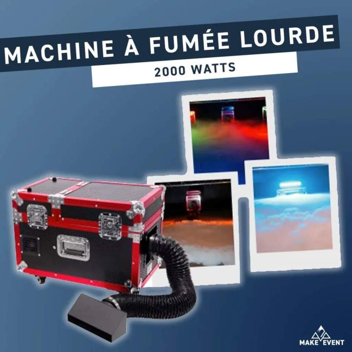  MACHINE À FUMÉE LOURDE