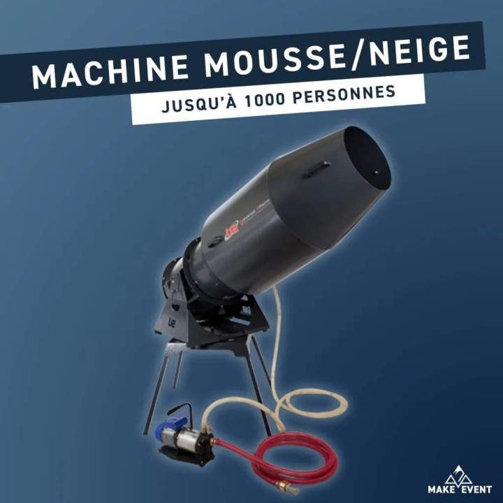 MACHINE MOUSSE/NEIGE