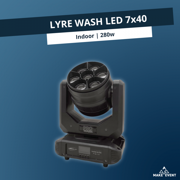 LYRE WASH LED