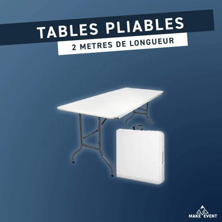 TABLES PLIABLES