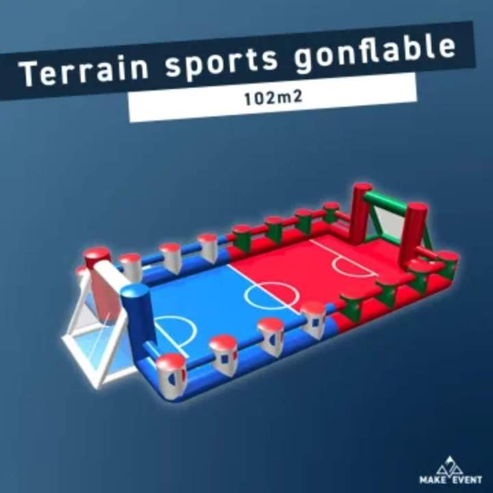 TERRAIN DE SPORTS GONFLABLE